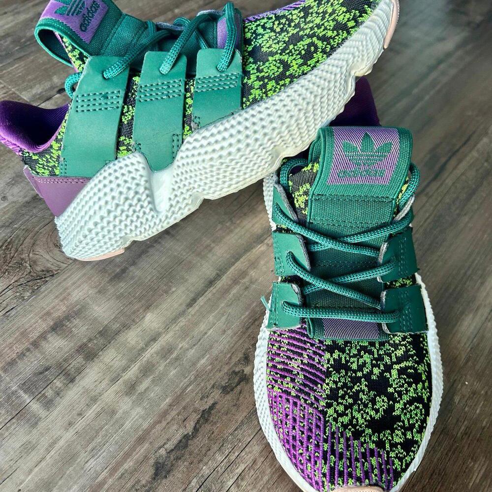 Adidas Dragon Ball Z x Prophere Cell Shoes for Boys Size 3.5 Rare Limited Ed. - Picture 5 of 8